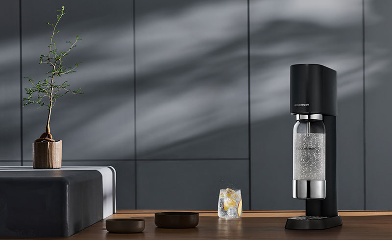 ENSO Black Nejprémiovější výrobník domácí perlivé vody od SodaStream ENSO Black