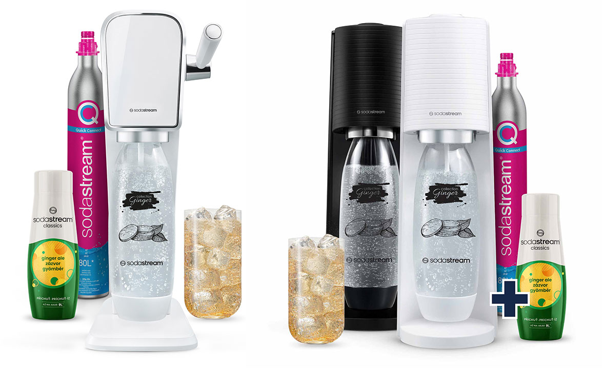 Limitovaná edice SodaStream GINGER ALE Megapack